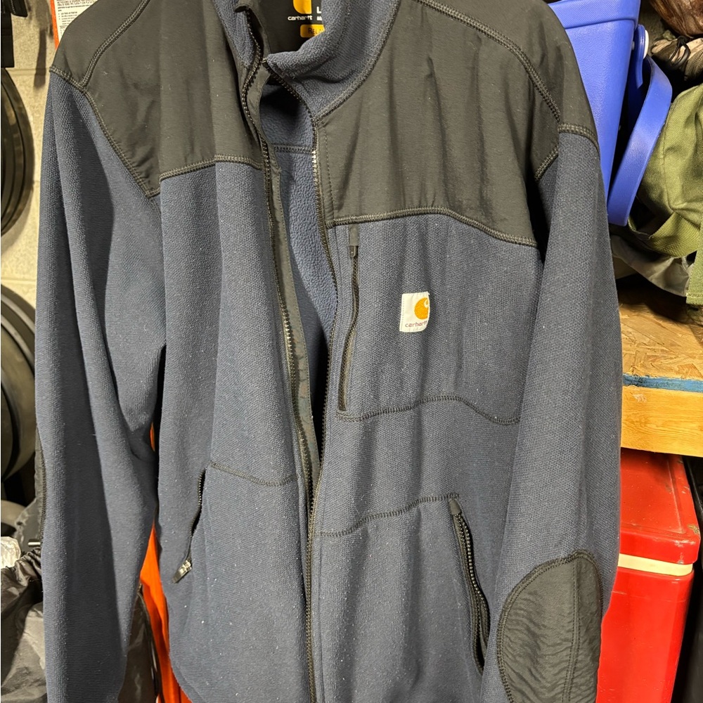 Carhartt Black and Blue Jacket